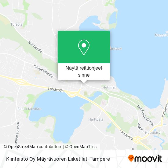 Kiinteistö Oy Mäyrävuoren Liiketilat kartta