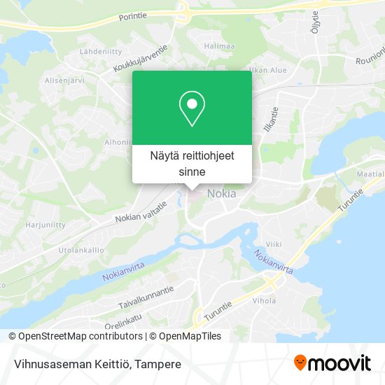 Vihnusaseman Keittiö kartta