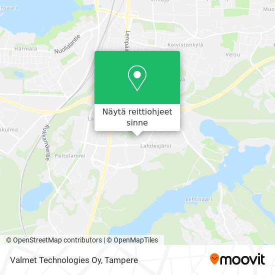 Valmet Technologies Oy kartta