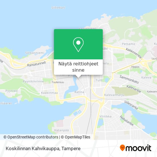 Koskilinnan Kahvikauppa kartta