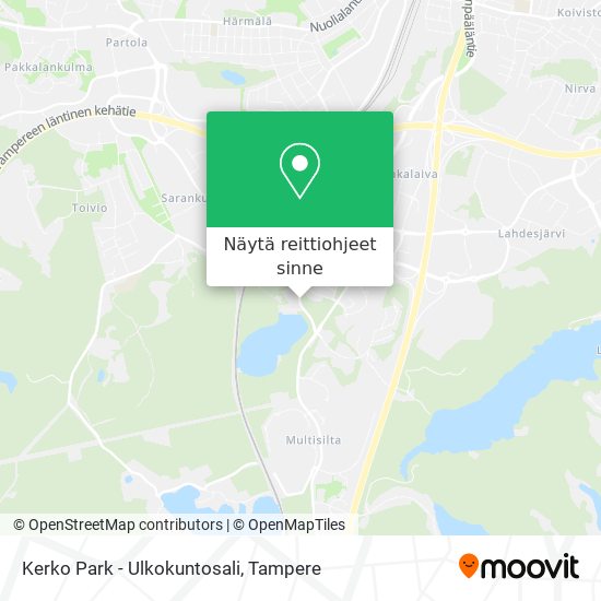 Kerko Park - Ulkokuntosali kartta
