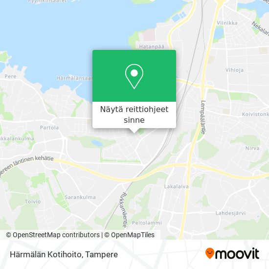 Härmälän Kotihoito kartta