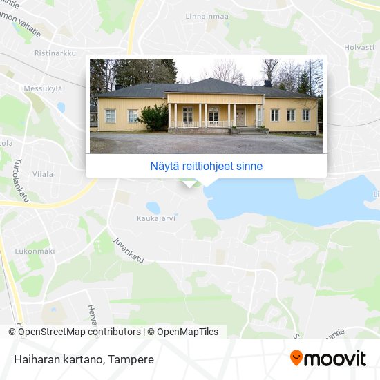 Kuinka päästä kohteeseen Haiharan kartano paikassa Tampere kulkuvälineellä  Bussi?