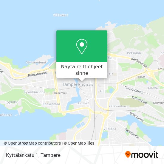 Kyttälänkatu 1 kartta