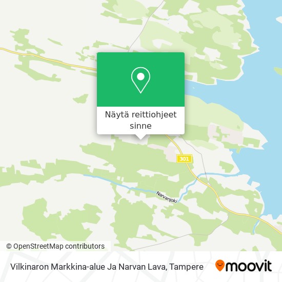 Vilkinaron Markkina-alue Ja Narvan Lava kartta
