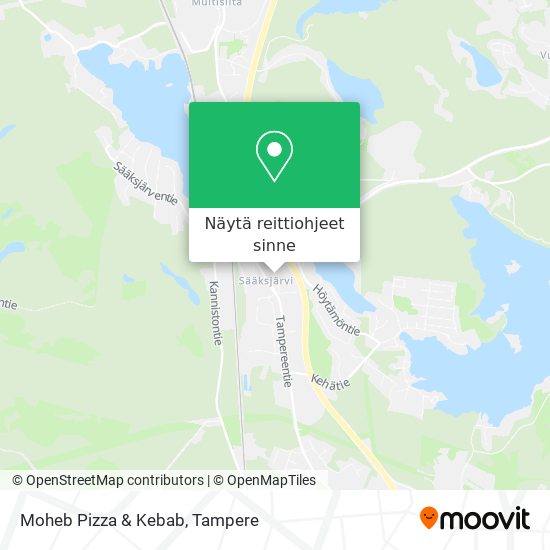 Moheb Pizza & Kebab kartta