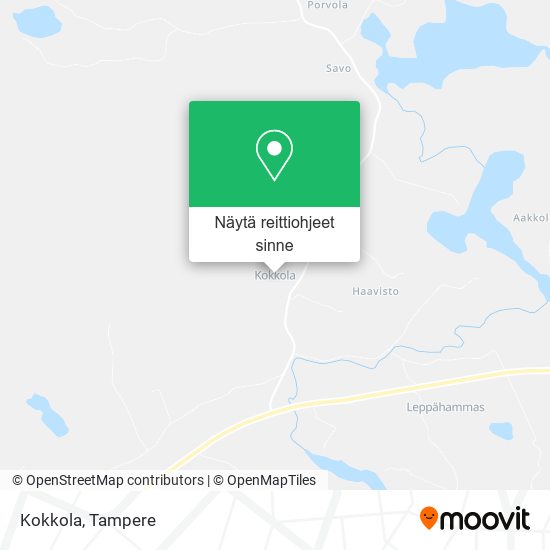 Kokkola kartta