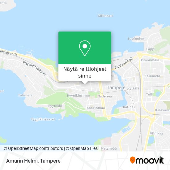 Kuinka päästä kohteeseen Amurin Helmi paikassa Tampere kulkuvälineellä  Bussi tai Raitiovaunu?