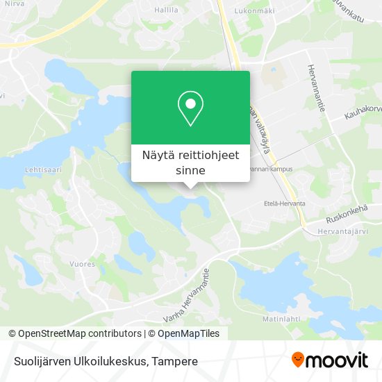 Suolijärven Ulkoilukeskus kartta