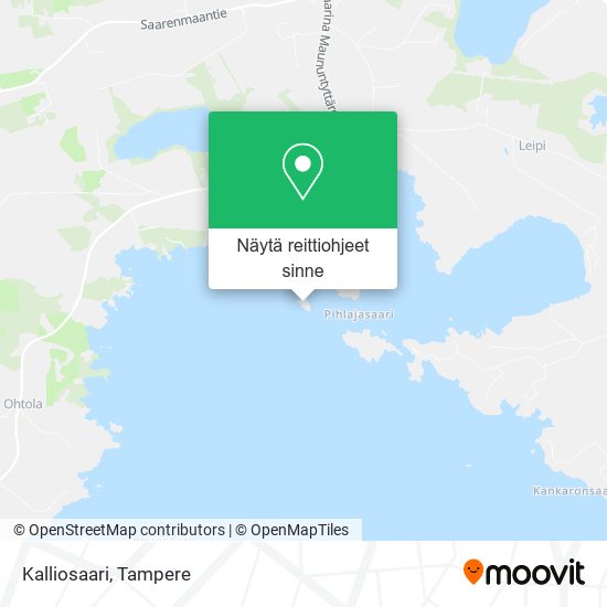 Kalliosaari kartta