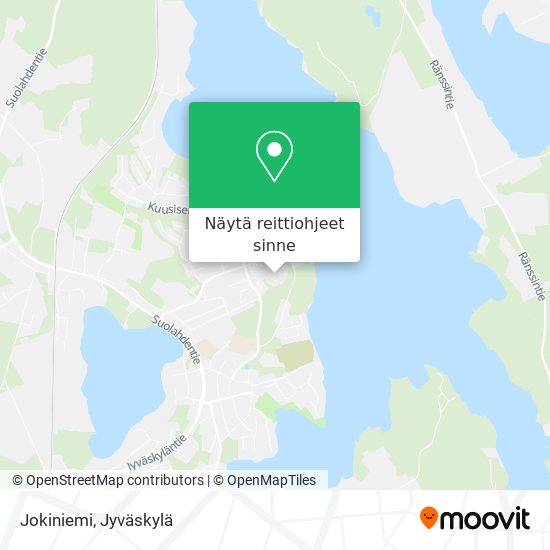 Jokiniemi kartta