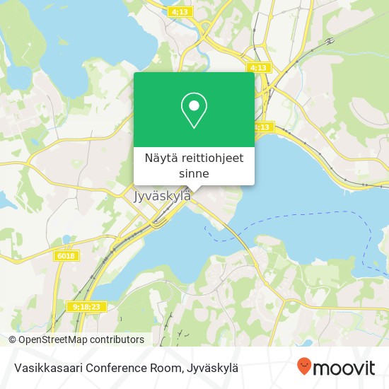 Vasikkasaari Conference Room kartta