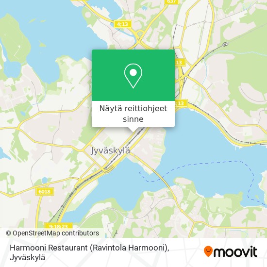 Harmooni Restaurant (Ravintola Harmooni) kartta