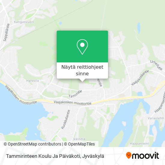 Tammirinteen Koulu Ja Päiväkoti kartta