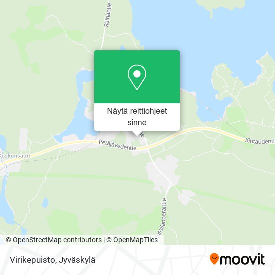 Virikepuisto kartta
