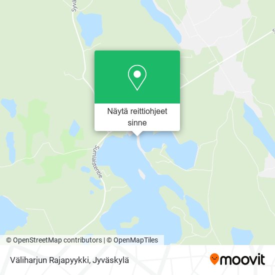 Väliharjun Rajapyykki kartta