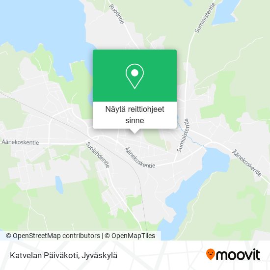 Katvelan Päiväkoti kartta
