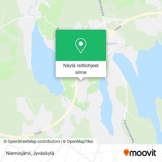 Niemisjärvi kartta