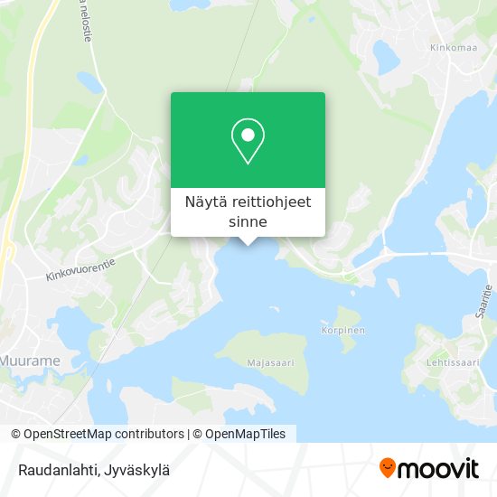 Raudanlahti kartta
