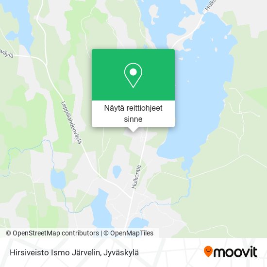 Hirsiveisto Ismo Järvelin kartta