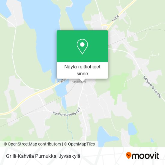 Grilli-Kahvila Purnukka kartta