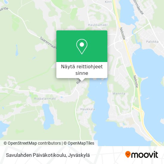 Savulahden Päiväkotikoulu kartta