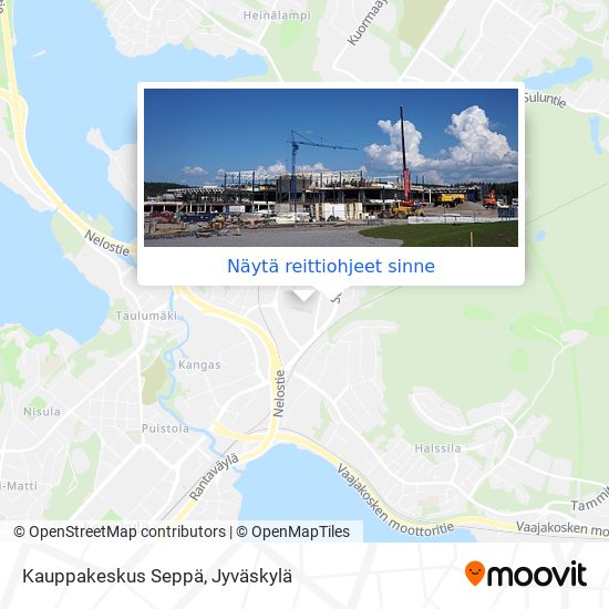 Kuinka päästä kohteeseen Kauppakeskus Seppä paikassa Jyväskylä  kulkuvälineellä Bussi?