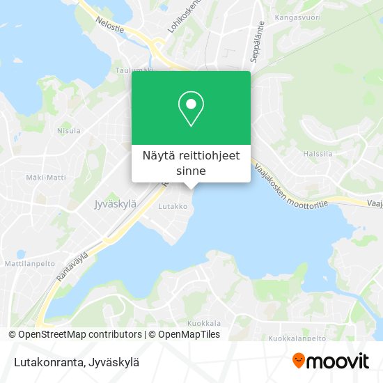Lutakonranta kartta