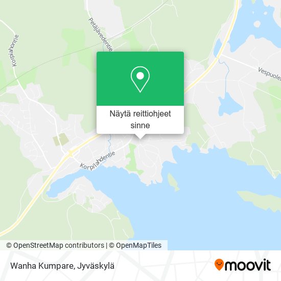 Wanha Kumpare kartta