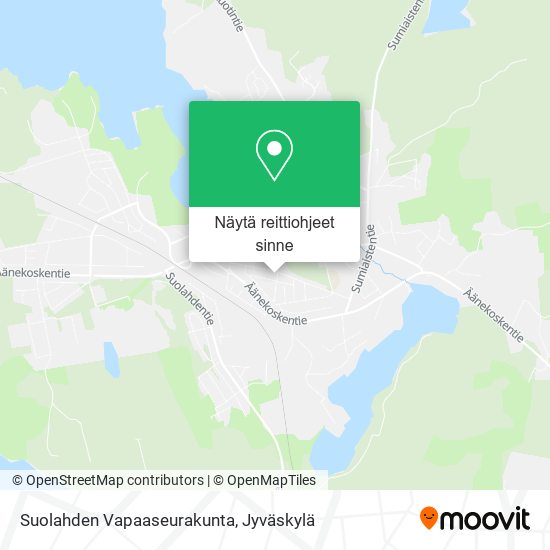 Suolahden Vapaaseurakunta kartta