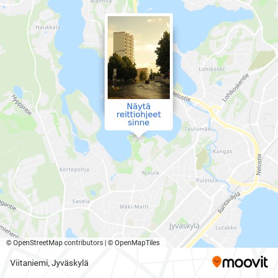 Viitaniemi kartta