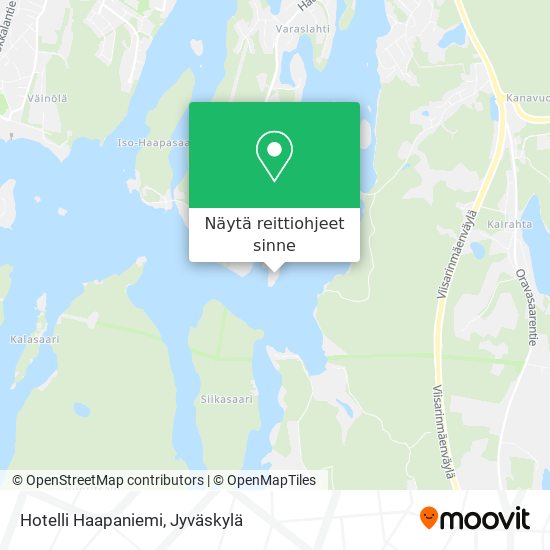 Hotelli Haapaniemi kartta