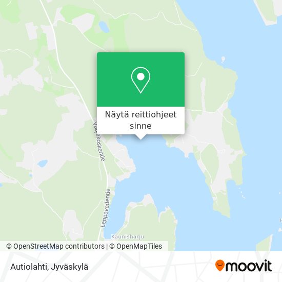 Autiolahti kartta