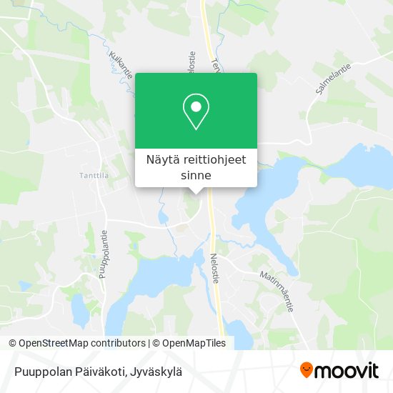 Puuppolan Päiväkoti kartta