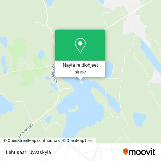 Lehtisaari kartta