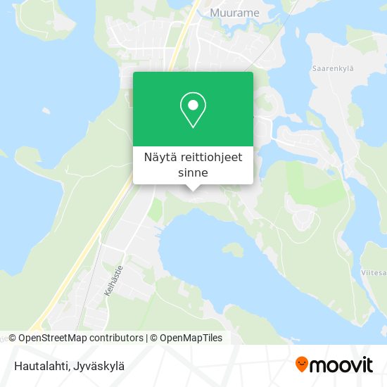 Hautalahti kartta