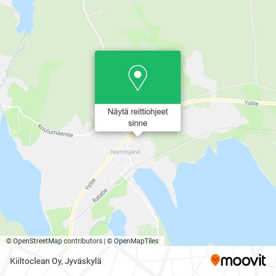 Kiiltoclean Oy kartta