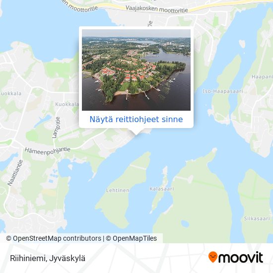 Kuinka päästä kohteeseen Riihiniemi paikassa Jyväskylä kulkuvälineellä  Bussi?