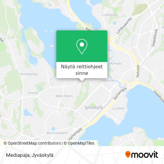 Mediapaja kartta