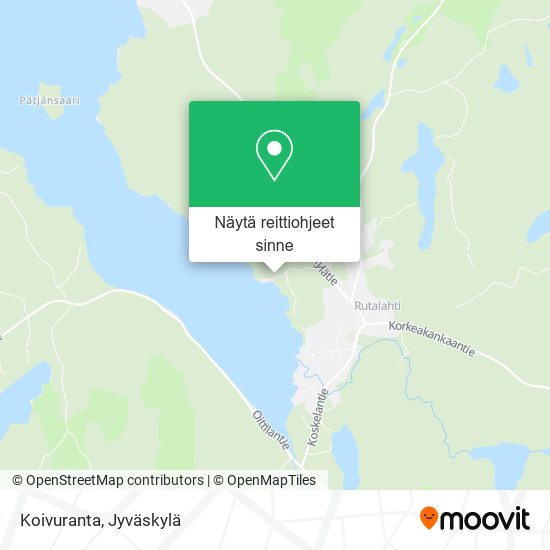 Koivuranta kartta
