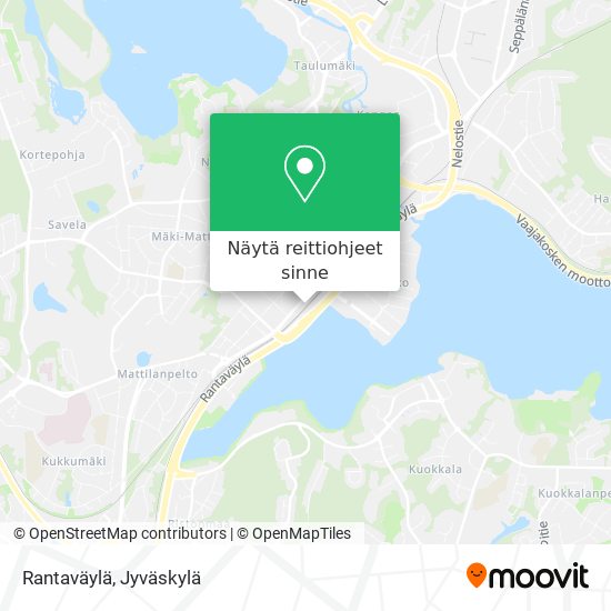 Rantaväylä kartta