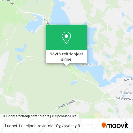 Luonetti / Leijona-ravintolat Oy kartta