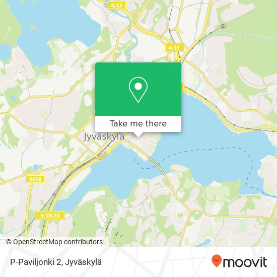 Kuinka päästä kohteeseen P-Paviljonki 2 paikassa Jyväskylä kulkuvälineellä  Bussi?