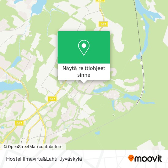 Hostel Ilmavirta&Lahti kartta