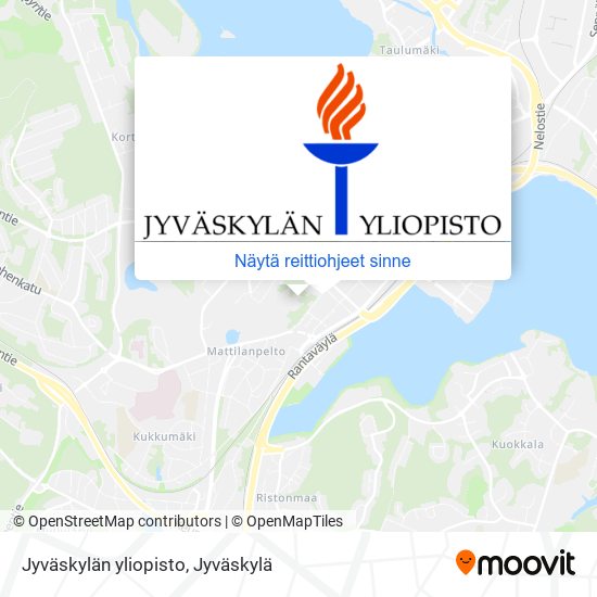Jyväskylän yliopisto kartta