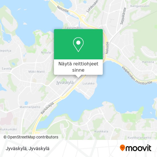 Jyväskylä kartta