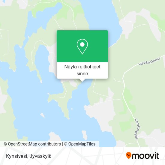 Kynsivesi kartta
