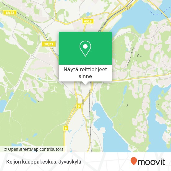 Kuinka päästä kohteeseen Keljon kauppakeskus paikassa Jyväskylä  kulkuvälineellä Bussi?