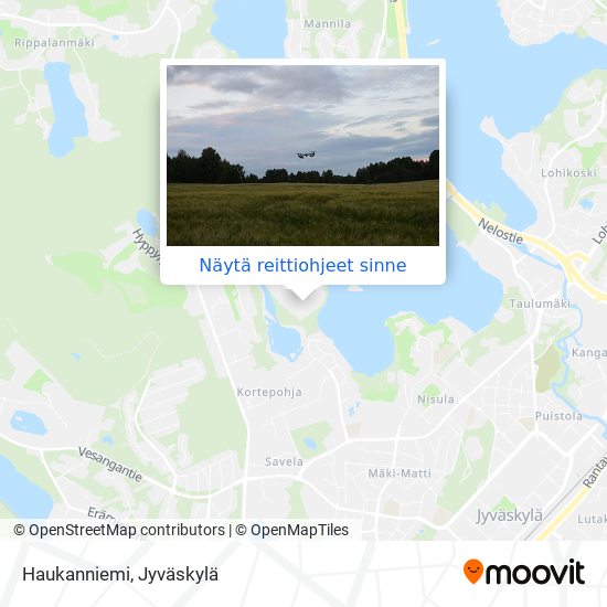 Kuinka päästä kohteeseen Haukanniemi paikassa Jyväskylä kulkuvälineellä  Bussi?