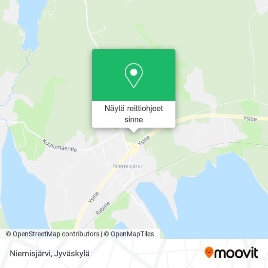 Niemisjärvi kartta